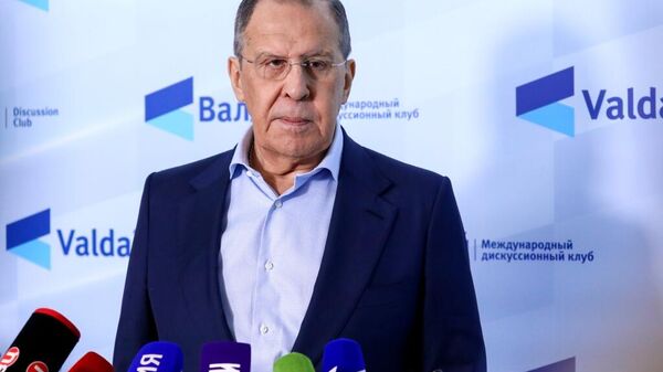 Russian FM Lavrov Speaks at Middle East Conference of Valdai Discussion Club - Sputnik Africa