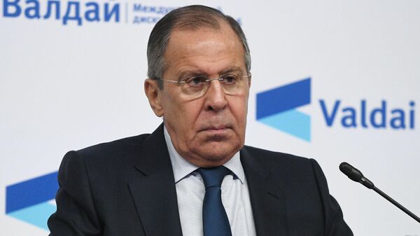 Sergueї Lavrov participe à la conférence du Club de discussion international Valdaї sur le Moyen-Orient - Sputnik Afrique