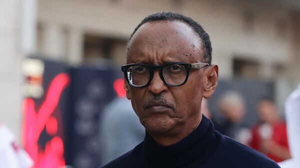 President of Rwanda Paul Kagame ahead of the Formula 1 Grand Prix of Qatar at Lusail International Circuit in Lusail, Qatar on December 1, 2024. - Sputnik Africa