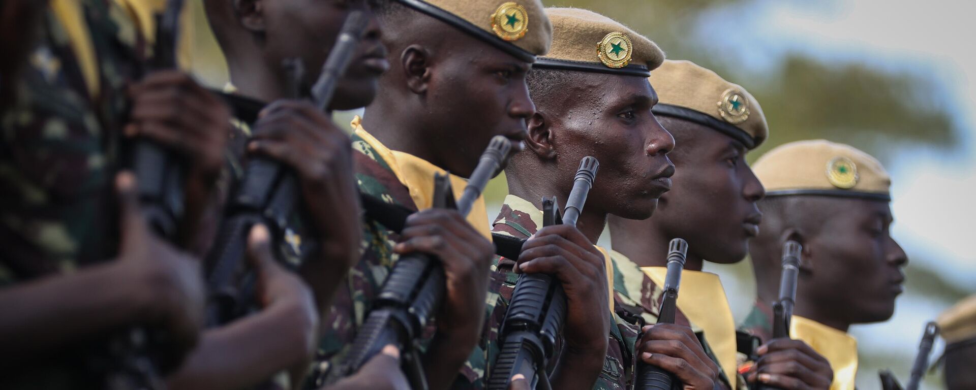 A commemoration ceremony held in Thiaroye Camp for Senegalese Tirailleurs (sharpshooters) served in the French Army during the World War I and World War II before they have been killed by French due to allegedly mutiny, on 80th anniversary, in Dakar, Senegal on December 01, 2024. - Sputnik Africa, 1920, 04.02.2025