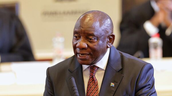 Ramaphosa addressing the nation. - Sputnik Africa