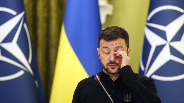 Ukraine's Volodymyr Zelensky. - Sputnik Afrique