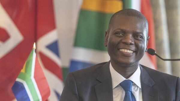 Minister Ronald Lamola, during a meeting at Table Bay Hotel on November 05, 2024 in Cape Town, South Africa. - Sputnik Africa