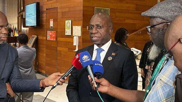 Tete António, Minister of Foreign Affairs of Angola, at the 46th session of the Executive Council of the African Union. - Sputnik Africa