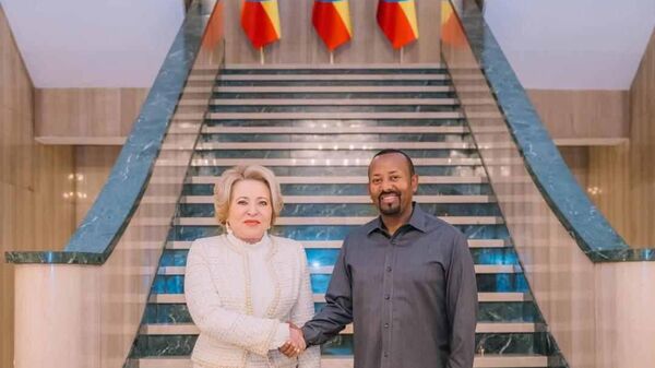 Russian Federation Council Speaker Matvienko Meets With Ethiopian PM Abiy Ahmed - Sputnik Africa