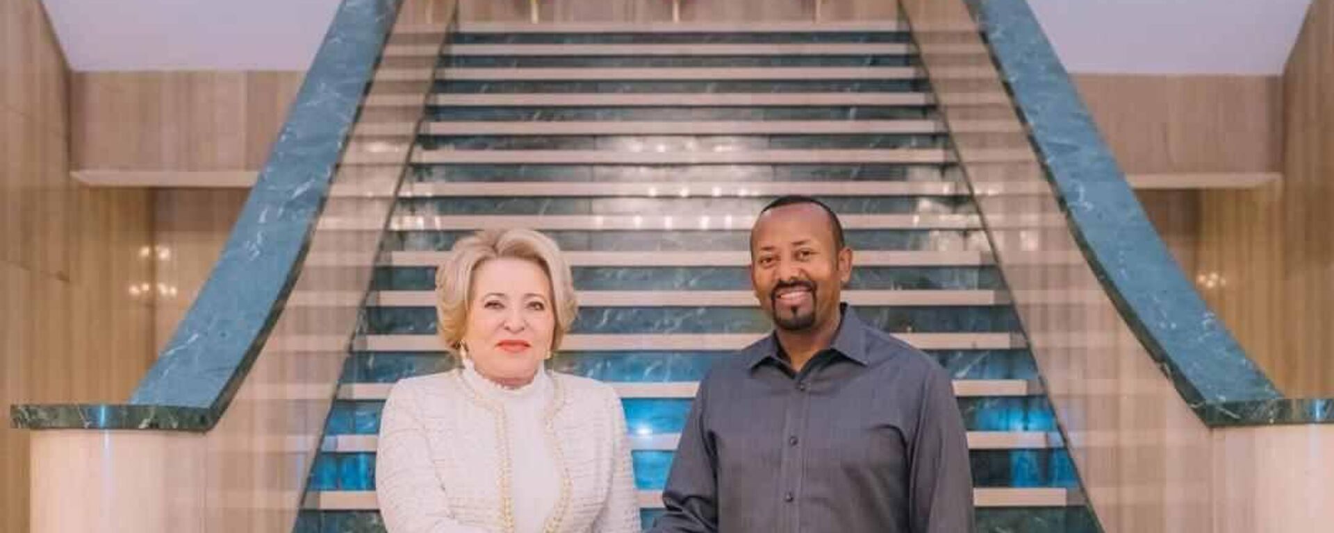 Russian Federation Council Speaker Matvienko Meets With Ethiopian PM Abiy Ahmed - Sputnik Africa, 1920, 19.02.2025