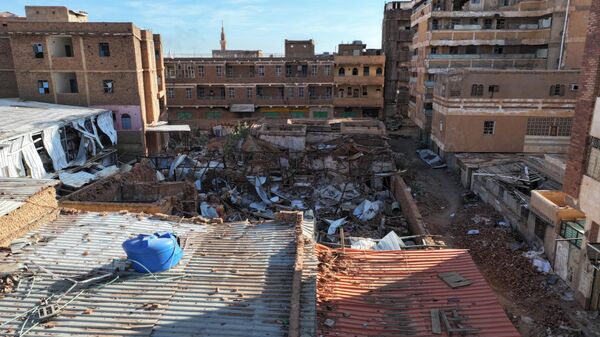 A view of damage and destruction in Sudan's capital Khartoum on December 26, 2024. The clashes between the army and the Rapid Support Forces in Sudan, which have entered their 21st month, have caused destruction in many regions, especially in the country's capital Khartoum. The country's infrastructure, economy, education and health system have been seriously damaged due to the clashes.  - Sputnik Africa