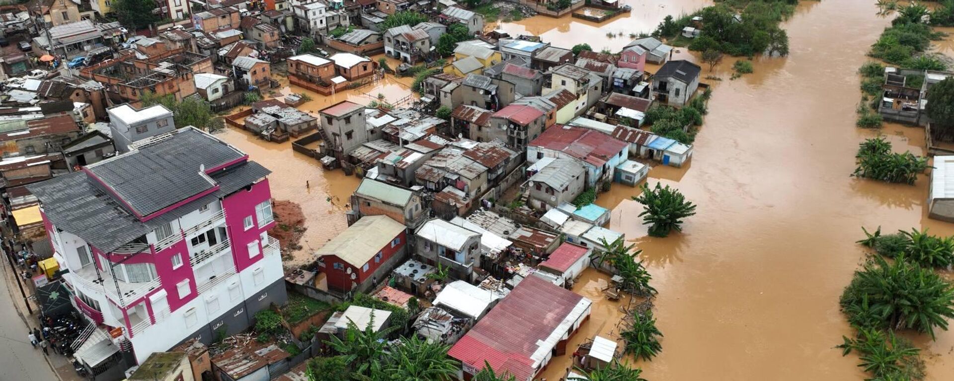 The aftermath of heavy rains in central Madagascar, February 2025. - Sputnik Africa, 1920, 20.02.2025