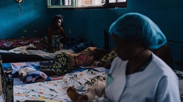 Injured patients in the wards of Bukavu General Hospital on February 18, 2025 in Bukavu, Democratic Republic of Congo.  - Sputnik Africa