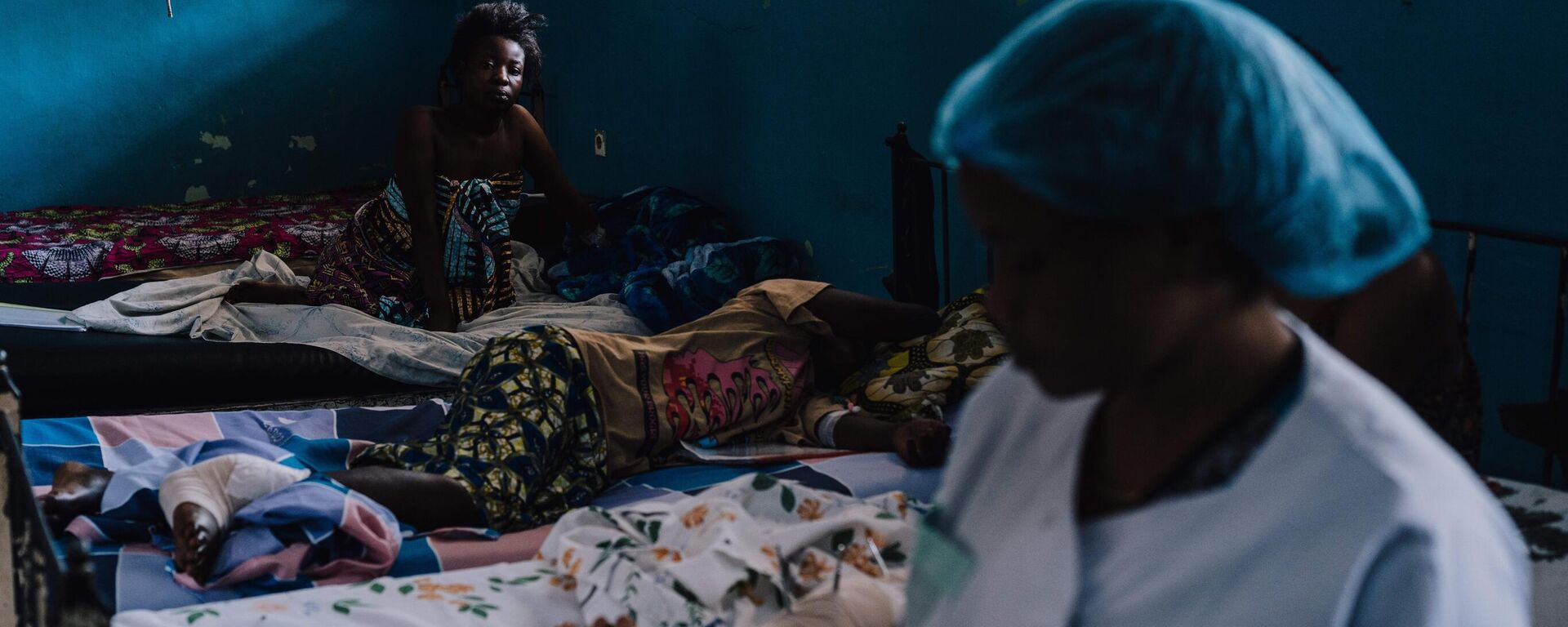 Injured patients in the wards of Bukavu General Hospital on February 18, 2025 in Bukavu, Democratic Republic of Congo.  - Sputnik Africa, 1920, 20.02.2025