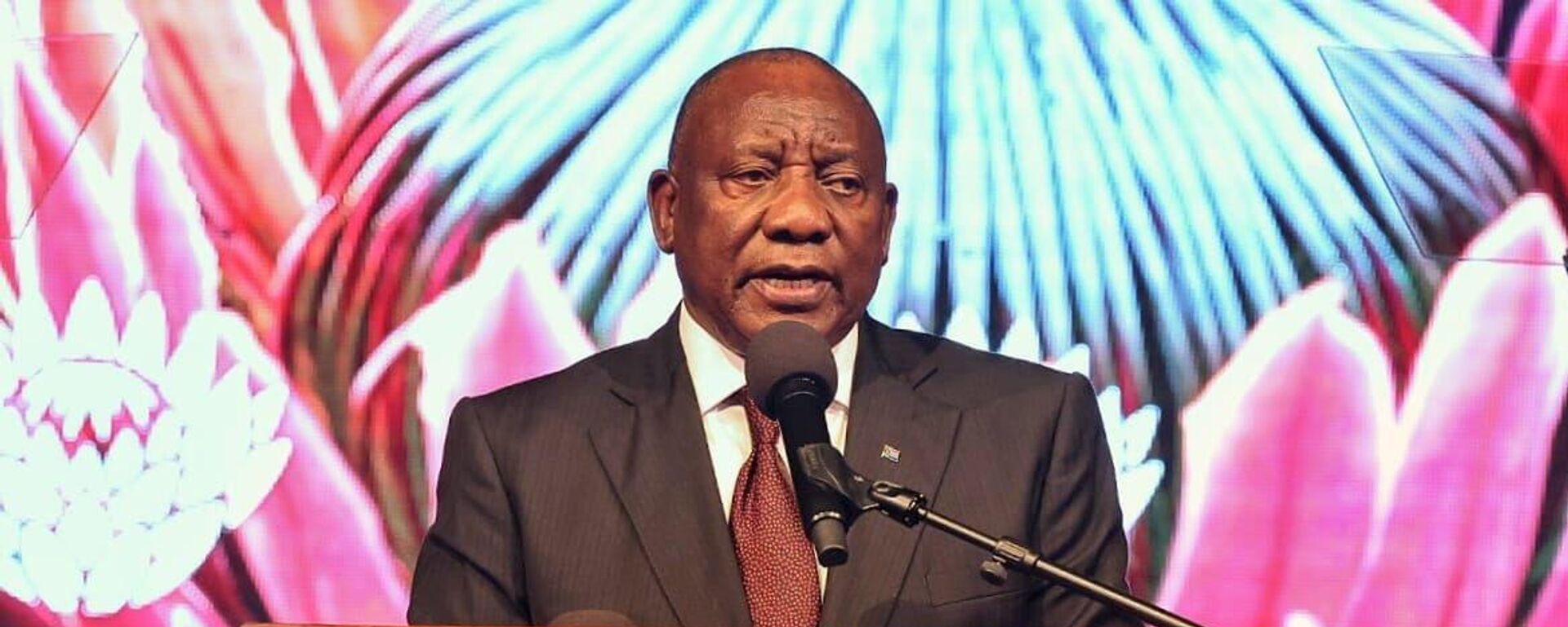 South African President Cyril Ramaphosa delivering opening address to the G20 Foreign Ministers Meeting in Johannesburg, February 20, 2025. - Sputnik Africa, 1920, 21.02.2025