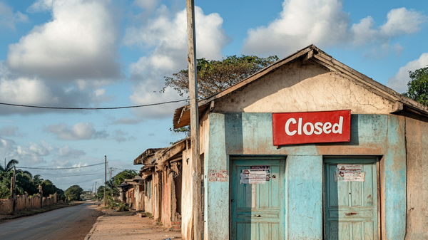 Closed shops (illustrative image). - Sputnik Africa