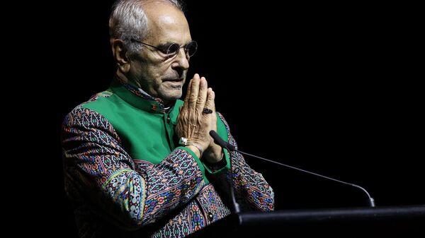 President of Timor-Leste and Nobel Peace Laureate José Ramos-Horta addresses guests at the Sydney Opera House on October 08, 2024 in Sydney, Australia. - Sputnik Africa