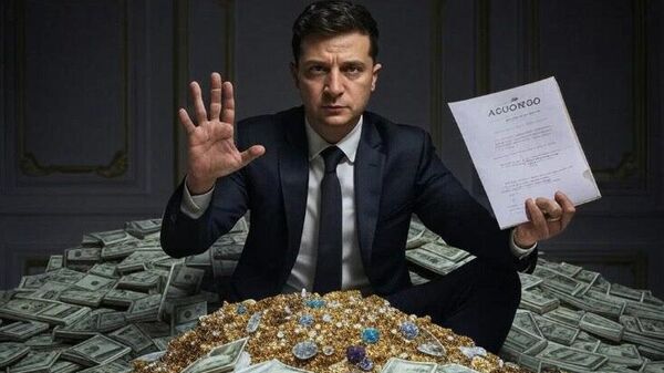 Zelensky's minerals deal with the US (illustrative image). - Sputnik Africa