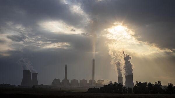 A general view of coal-fired power station Matla on November 13, 2024 in Matla, Mpumalanga Province, South Africa. - Sputnik Africa