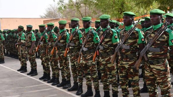 56e promotion de l’École de la Gendarmerie nationale, Niger - Sputnik Afrique