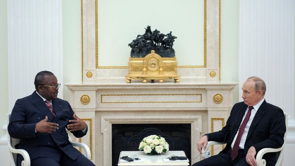 Les Présidents russe et bissau-guinéen s'entretiennent au Kremlin  - Sputnik Afrique