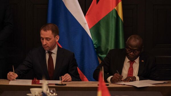 Memorandum on cooperation in geological field signed in Moscow by Russian and Guinea-Bissau Ministers of Natural Resources - Sputnik Africa