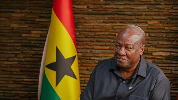 Ghana's President John Dramani Mahama - Sputnik Africa