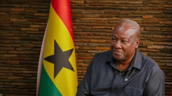 Ghana's President John Dramani Mahama - Sputnik Africa