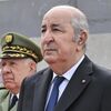 Algerian president Abdelmadjid Tebboune and army general Said Chanegriha attend the opening of a seawater desalination plant, in Tipasa, Algeria, Saturday, Feb. 22, 2025. (AP Photo) - Sputnik Afrique