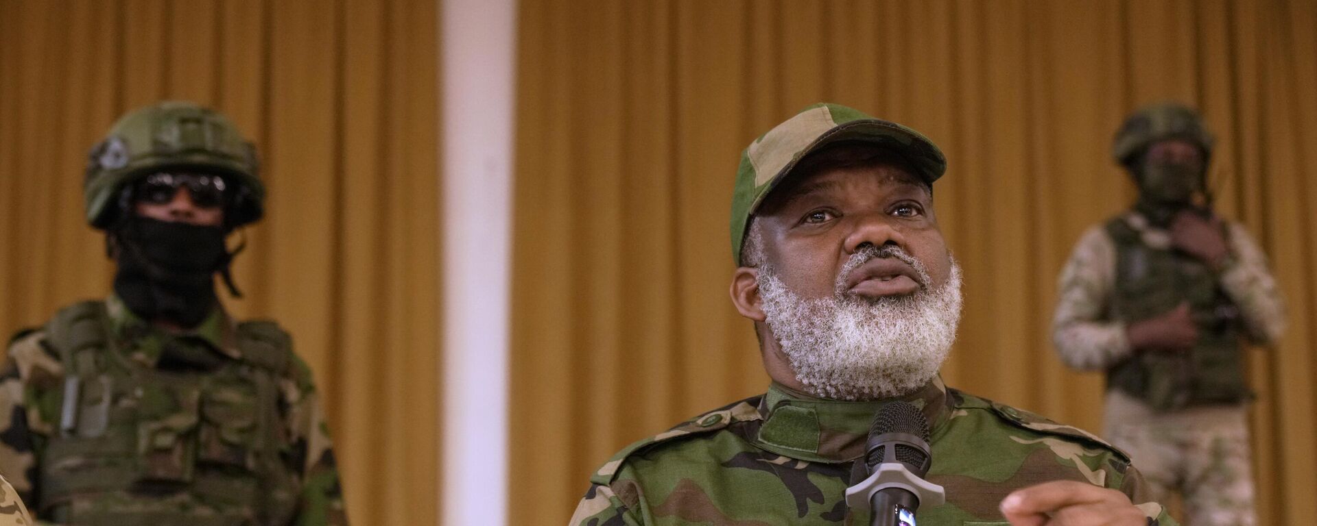 Rebel leader of group of Alliance Fleuve Congo (AFC) including M23, Corneille Nangaa, addresses a news conference in Goma, Democratic Republic of the Congo, Thursday, Jan. 30, 2025. - Sputnik Africa, 1920, 09.03.2025