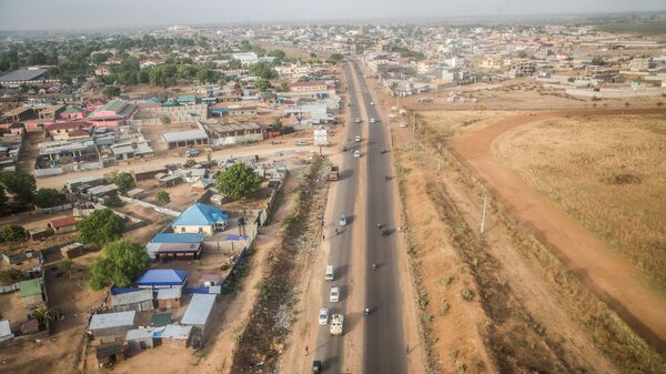 Juba, South Sudan's capital city, seen from the sky. March 21, 2024. - Sputnik Africa