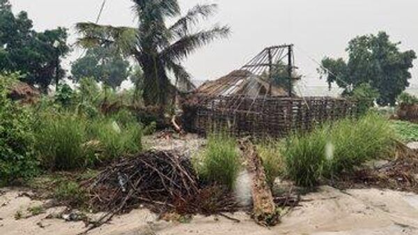 The aftermath of cyclone Jude in Mozambique. March 2025. - Sputnik Africa