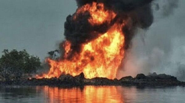 Explosion at the Trans-Niger Delta Pipeline. - Sputnik Africa