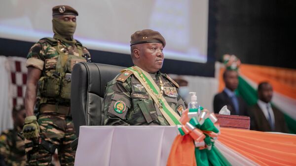 Abdourahamane Tiani officiellement investi Président de la République du Niger le 26 mars 2025 - Sputnik Afrique