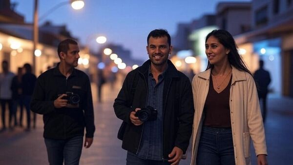 Touristes. Image générée par l'IA - Sputnik Afrique