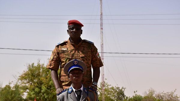 Promotion de l’École nationale de sous-officiers d’active (ENSOA) au Burkina Faso - Sputnik Afrique