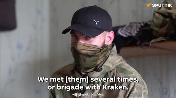 The Ukrainian Kraken* unit turned out to be not as menacing as it presented itself in propaganda, a Russian sniper with the call sign Koval told Sputnik - Sputnik Africa