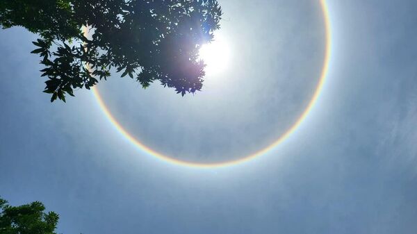 #viral | Radiant Optical Phenomenon Amazes Residents of CAR Capital Bangui - Sputnik Africa