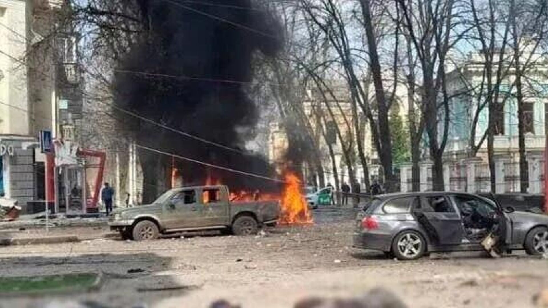Organiser une réunion militaire dans une ville densément peuplée est une provocation délibérée: une journaliste française sur la frappe russe à Soumy Organiser une réunion militaire dans une ville densément peuplée est une provocation délibérée: une journaliste française sur la frappe russe à Soumy - Sputnik Afrique, 1920, 14.04.2025