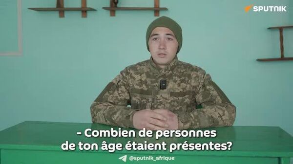 Les forces ukrainiennes ont entraîné des cadets de 16 ans avant de les intégrer à l'armée - Sputnik Afrique
