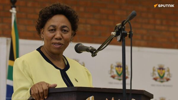 La ministre sud-africaine de la Défense Angie Motshekga assistera au Défilé de la Victoire à Moscou le 9 mai - Sputnik Afrique