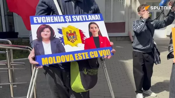 Des partisans de la gouverneure de la région autonome de Gagaouzie manifestent à Chisinau - Sputnik Afrique
