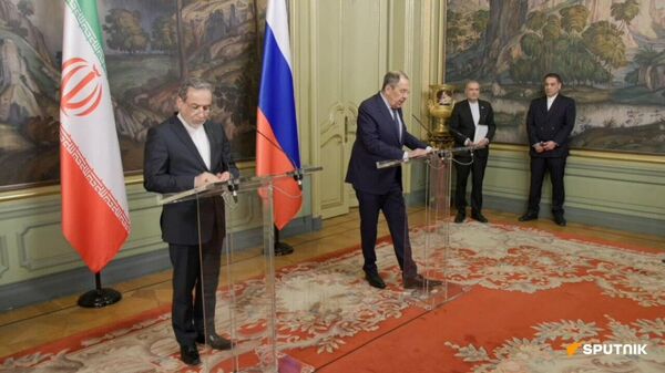Conférence de presse conjointe des chefs de la diplomatie russe et iranienne: points clés - Sputnik Afrique