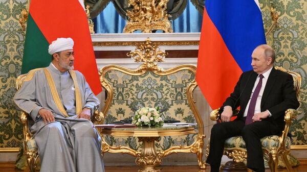 President Vladimir Putin met with the Sultan of Oman, Haitham bin Tariq Said - Sputnik Africa