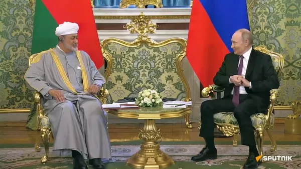 Vladimir Poutine a accepté l'invitation du sultan d'Oman à visiter son pays - Sputnik Afrique