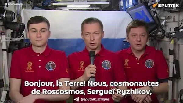 Le ruban de Saint-Georges dans l'espace! - Sputnik Afrique