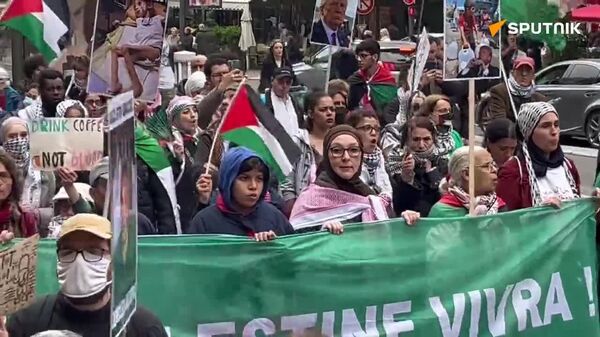 C'est un génocide de toute la Palestine: une nouvelle marche à Paris - Sputnik Afrique