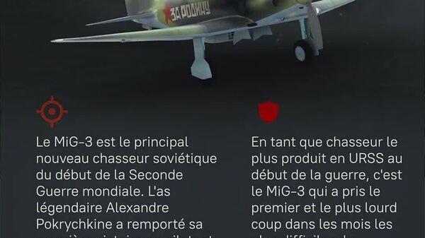 Les géants d'acier qui ont écrasé le nazisme! Le chasseur MiG-3 - Sputnik Afrique