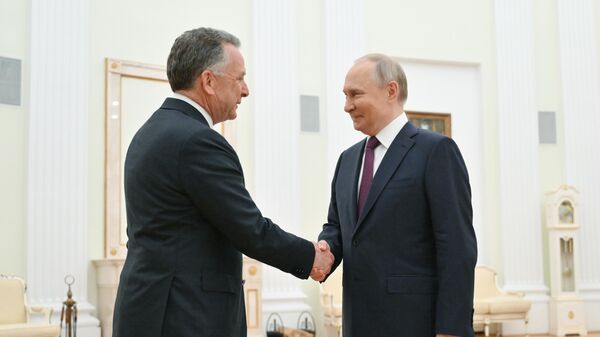 Rencontre Poutine-Witkoff au Kremlin, le 25 avril 2025 - Sputnik Afrique