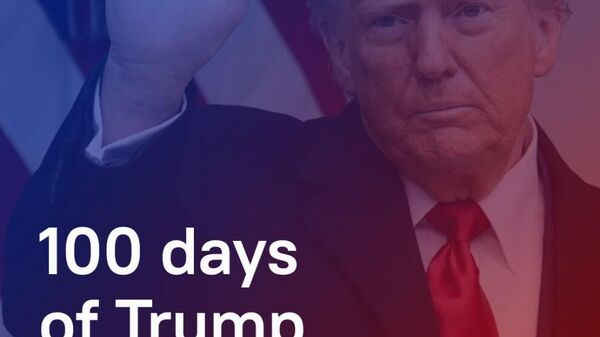 Trump’s first 100 days in numbers - Sputnik Africa