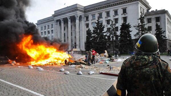 Massacre d'Odessa: LE POINT DE NON-RETOUR du glissement de l'Ukraine vers le nazisme - Sputnik Afrique