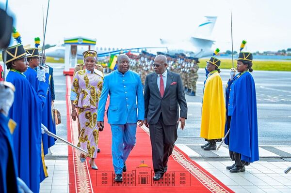 African Leaders Arriving in Libreville for Gabon’s Presidential Inauguration of Brice Oligui Nguema African Leaders Arriving in Libreville for Gabon’s Presidential Inauguration of Brice Oligui Nguema - Sputnik Africa
