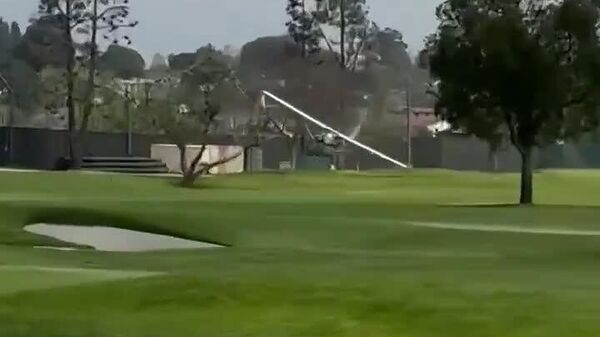 #viral | Small Plane Makes Emergency Landing on Golf Course in Los Angeles - Sputnik Africa