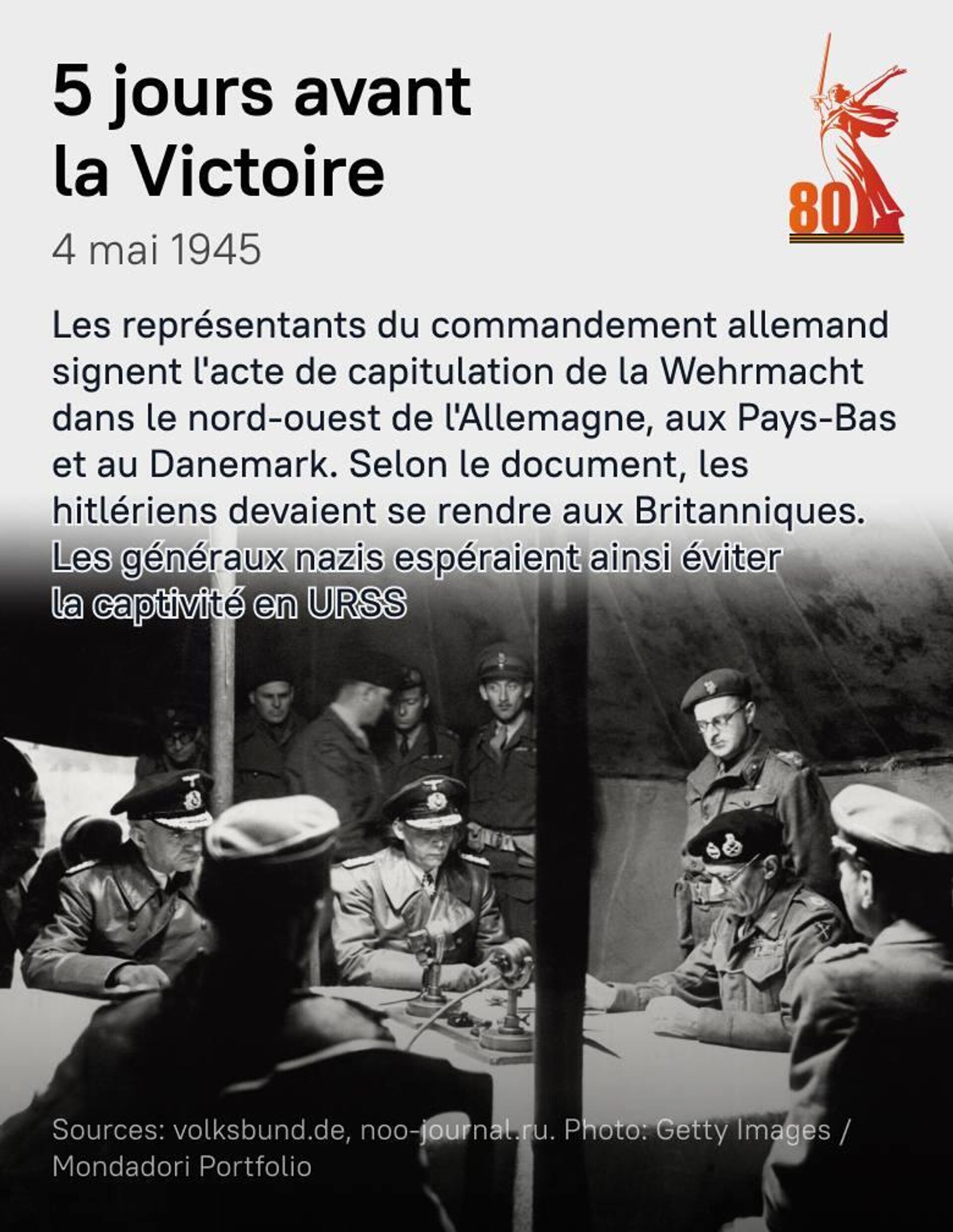 5 jours avant la Victoire 5 jours avant la Victoire - Sputnik Afrique, 1920, 04.05.2025